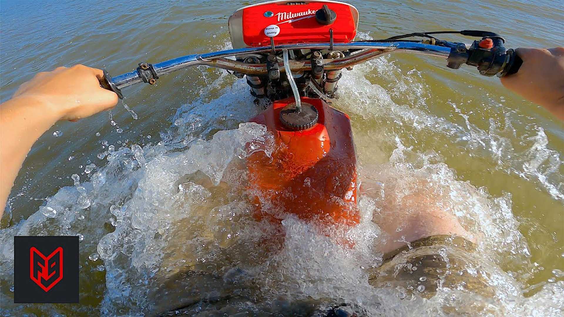 FortNine Demonstrates The Wackiest Motorcycle Water Crossing