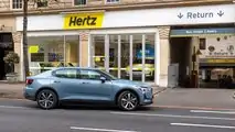 Polestar 2 Hertz rental to Uber in London