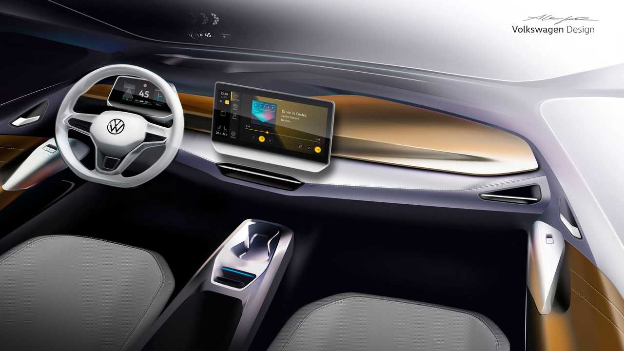Teaser del restyling della Volkswagen ID.3 del 2023
