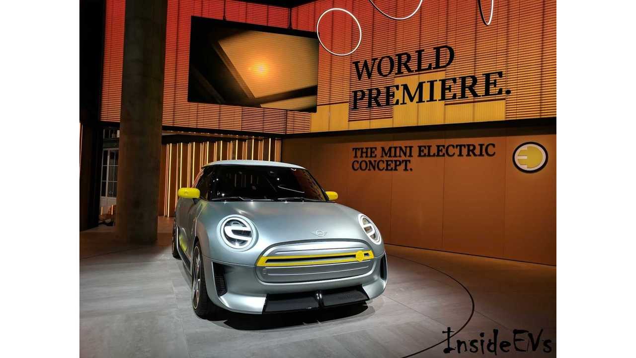 Mini Electric Concept - Image Credit: InsideEVs