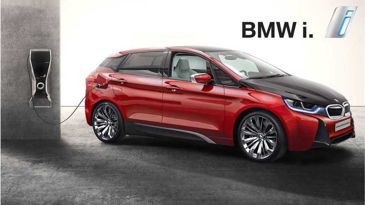 My concept 2020 BMW i5. BMW's answer to Tesla's Model 3 (Shown in Moloughney Red)
