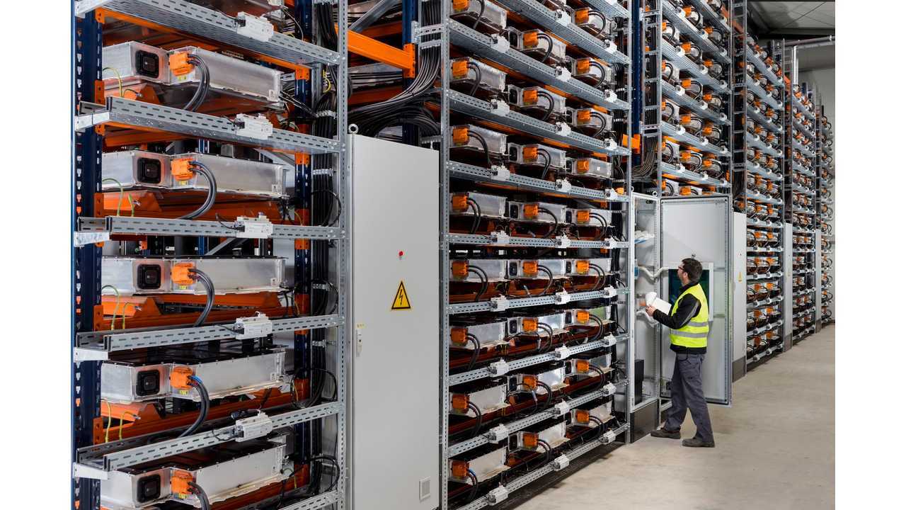 BMW Battery Storage Farm Leipzig