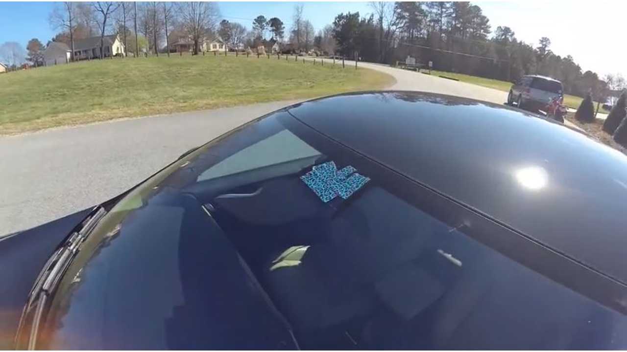 Tesla Autopilot with Tape