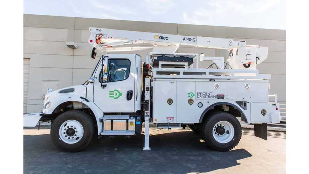 EDI Shows Off Its Plug-In Hybrid Freightliner