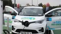 South Lanarkshire Council Renault Zoe