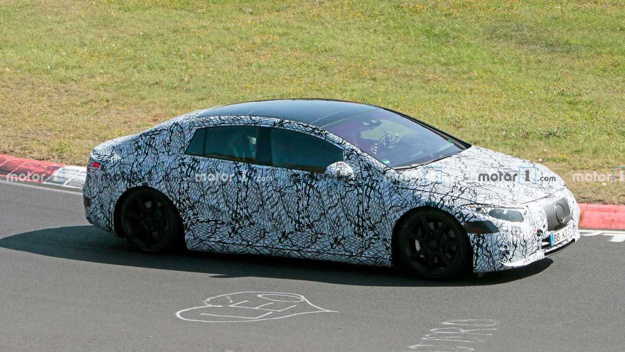 Mercedes-Benz EQS'e Ait Yeni Casus Fotoğraflar