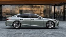 Lexus LS Facelift (2021): LS 500h in der Seitenansicht