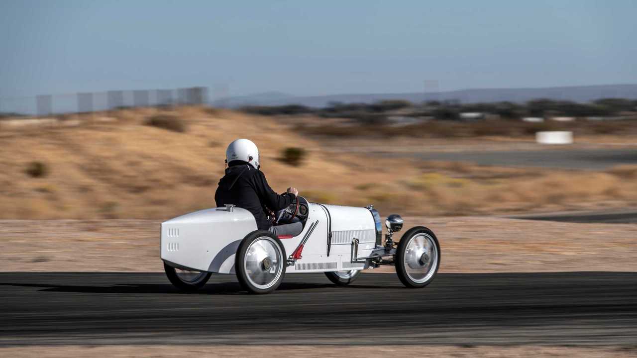 Bugatti Baby II 2021, prueba