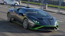 2021 Lamborghini Huracan STO spied near Modena