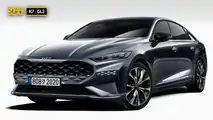 Makyajlı Kia Cadenza render