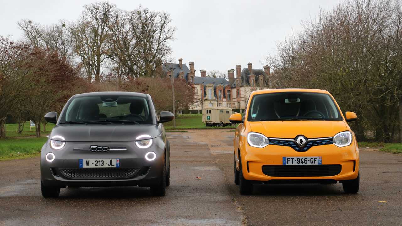 Fiat 500 électrique vs Renault Twingo Electric