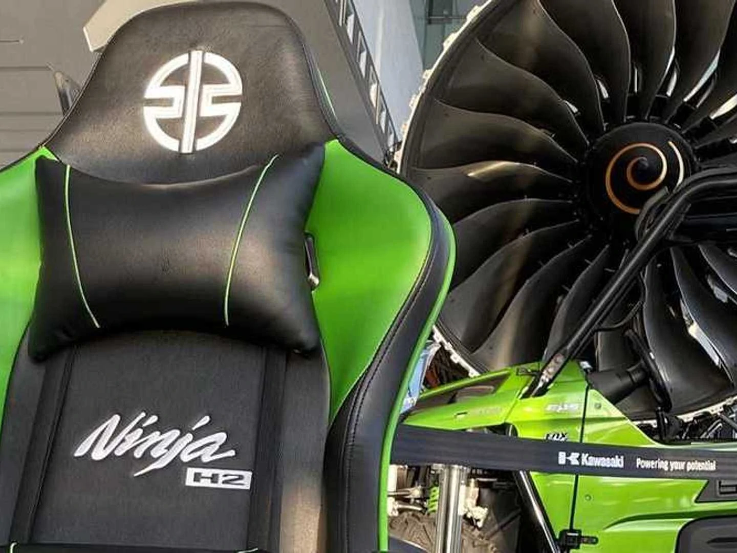 Elevate Your Gaming Experience With This Kawasaki H2 Gaming Chair