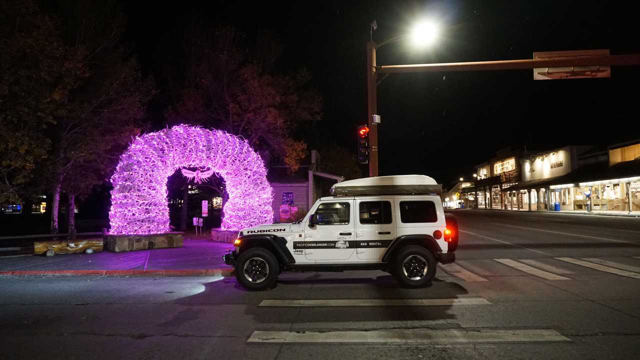2020 Jeep Wrangler Rubicon Overlanding jackson hole