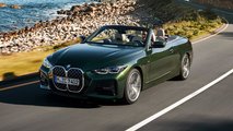 2021 BMW 4 Series Convertible Front Above