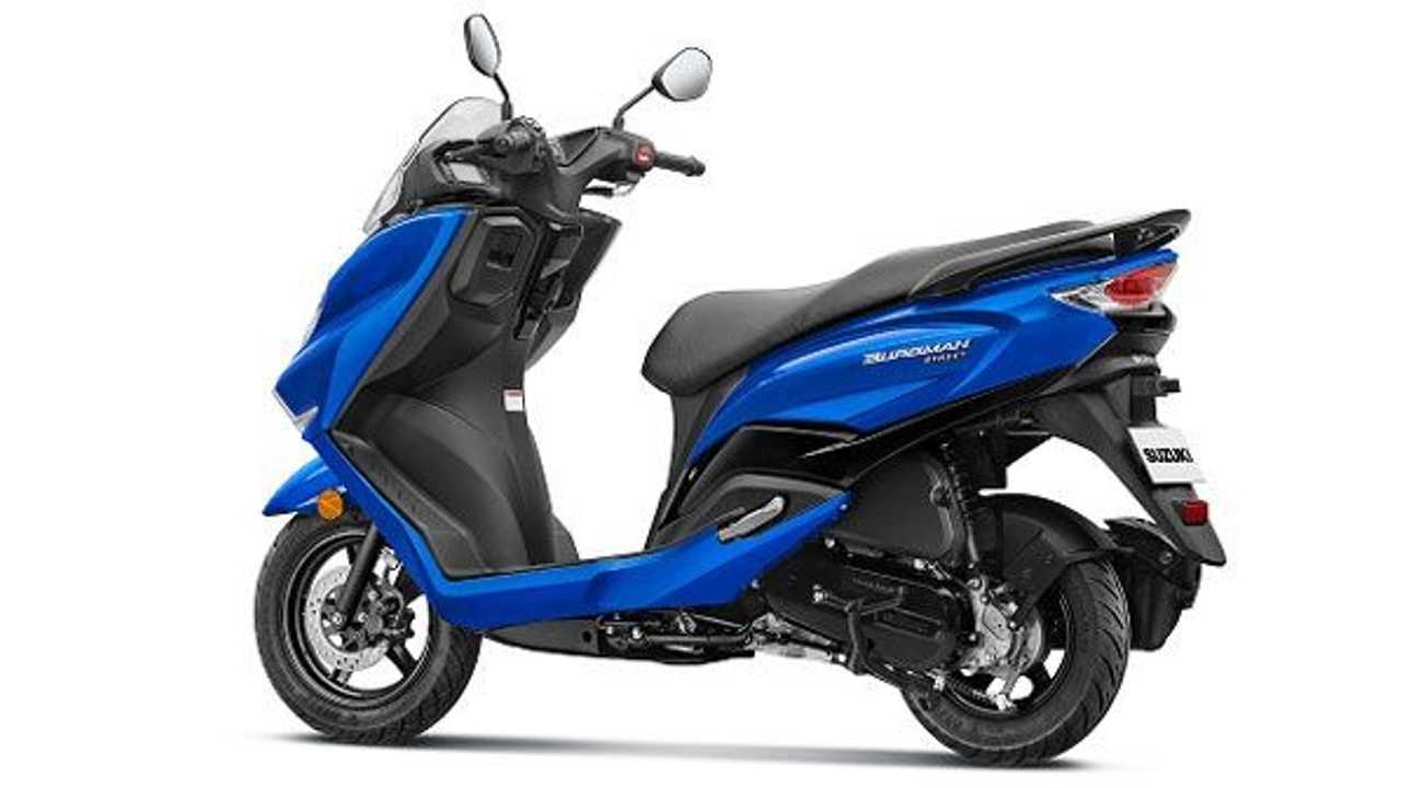 Suzuki Burgman Blue Edition