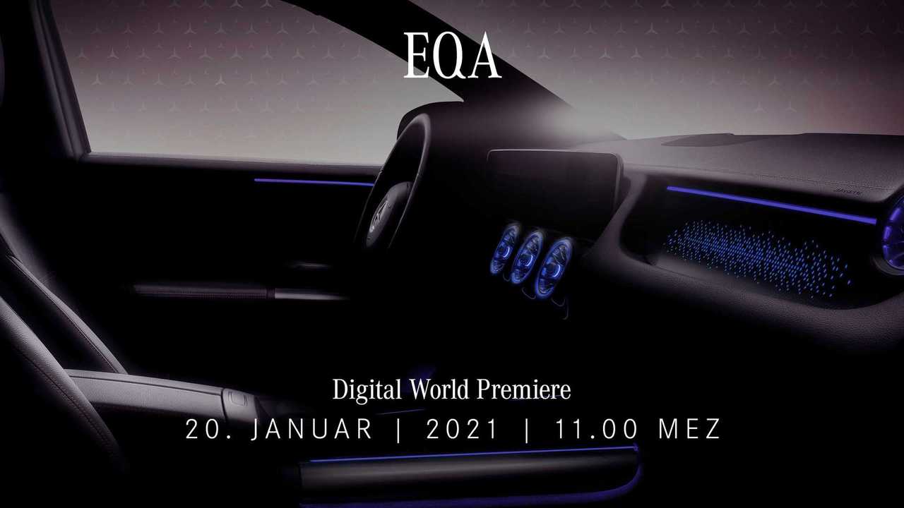 Mercedes-Benz EQA Teaser Tedesco