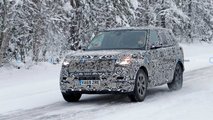 2021 Land Rover Range Rover karlı hava casus fotoğrafları