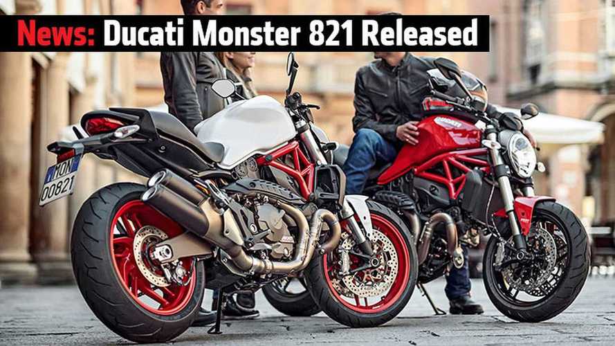 Ducati Monster 821 Released