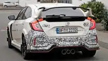 Scatti di tipo Mule Spy per test di tipo Civic Honda R