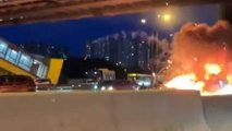 Tesla Model 3 In “Trimmed Autopilot” Hits Truck And Explodes In Moscow