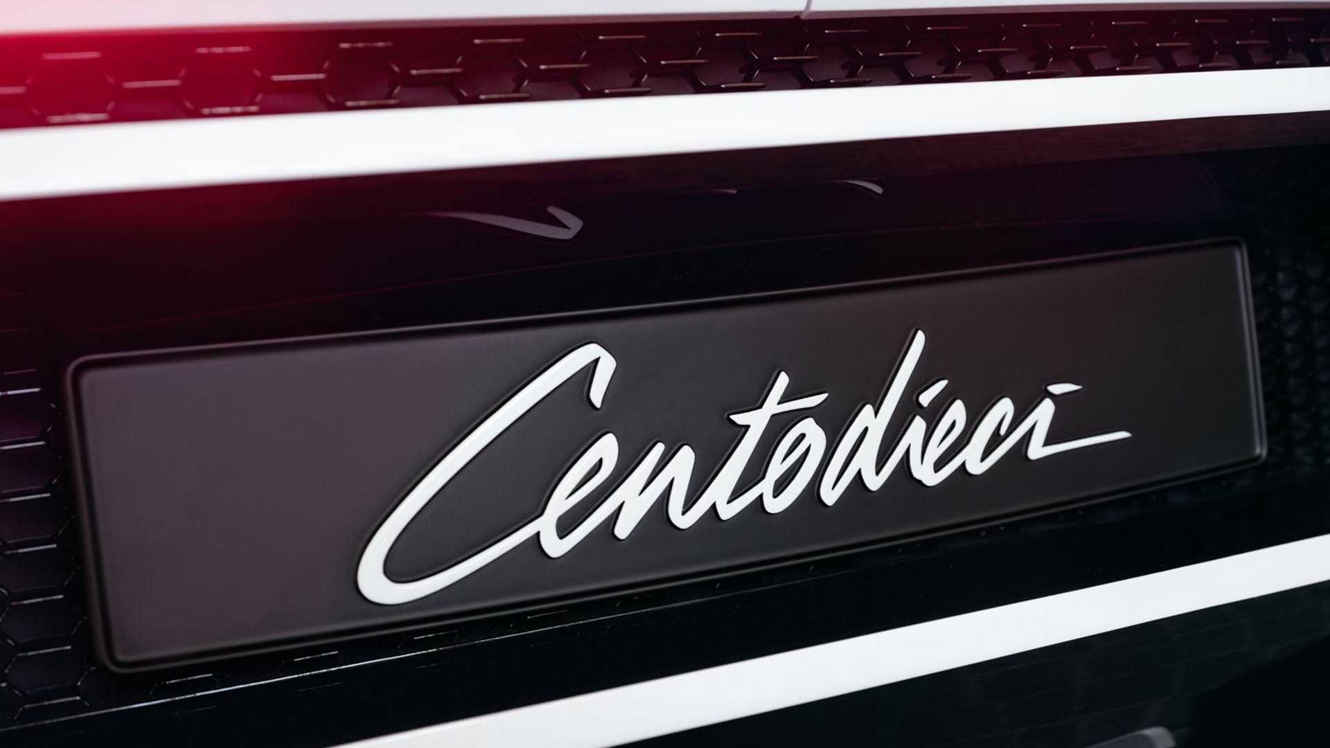 Bugatti Centodieci teaser