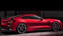 Illustration Corvette C8 à moteur avant