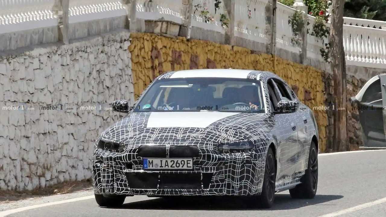 Nuova foto spia BMW i4