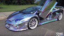 Bryan Salamone's Chromed Lamborghini Aventador SVJ, Urus