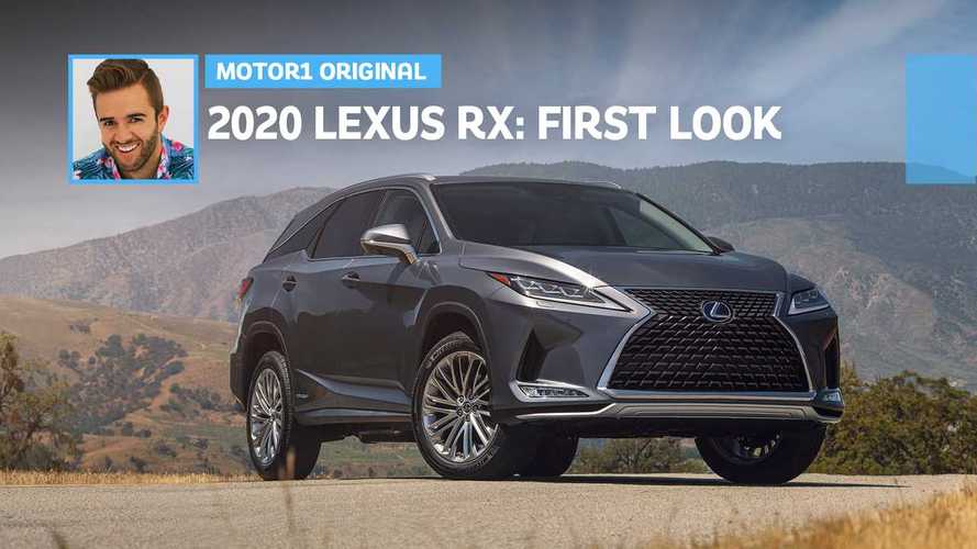 2020 Lexus RX And RXL Break Cover With Facelift And Improved Tech