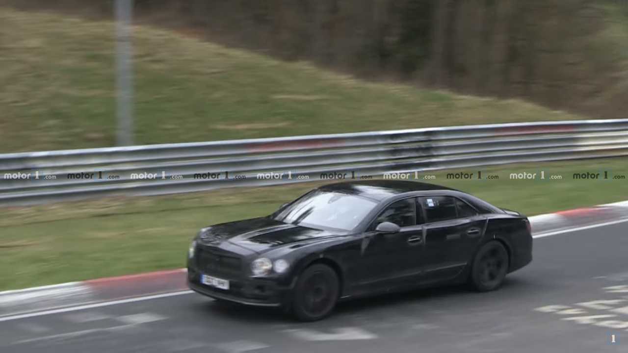 Bentley Flying Spur Spy Shot