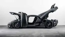 Koenigsegg Regera avec carrosserie en fibre de carbone