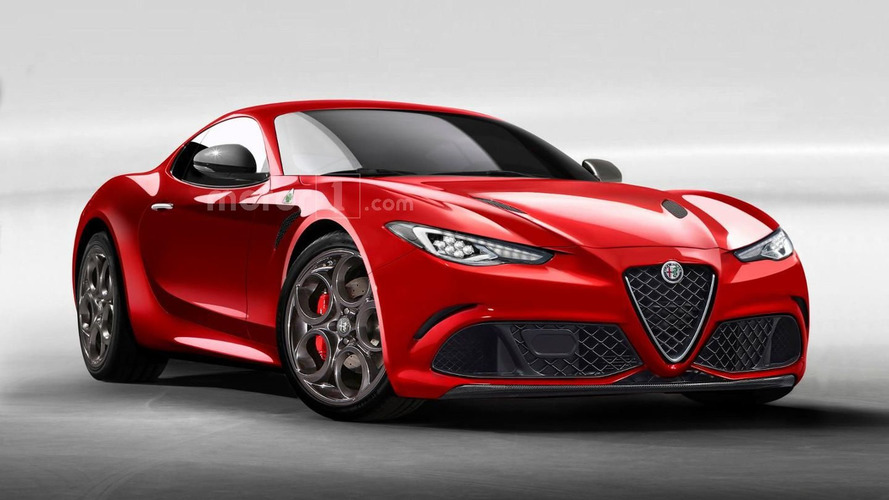 Alfa Romeo 6C rendering