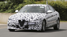 Alfa Romeo Giulia spy photo