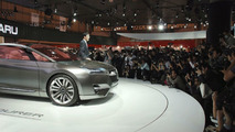 Subaru Hybrid Tourer Concept live in Tokyo 2009