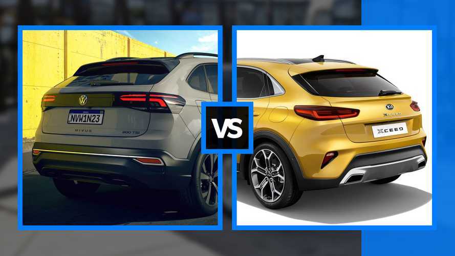 Volkswagen Nivus vs Kia XCeed, il confronto tra SUV coupé da città
