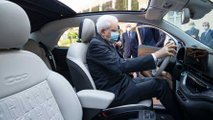 La Fiat 500 elettrica da Mattarella