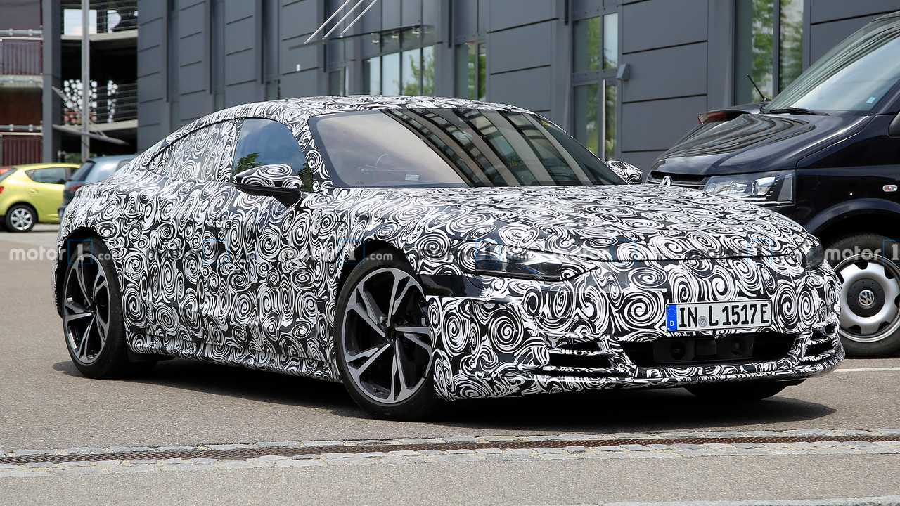 Photo espion Audi e-tron GT