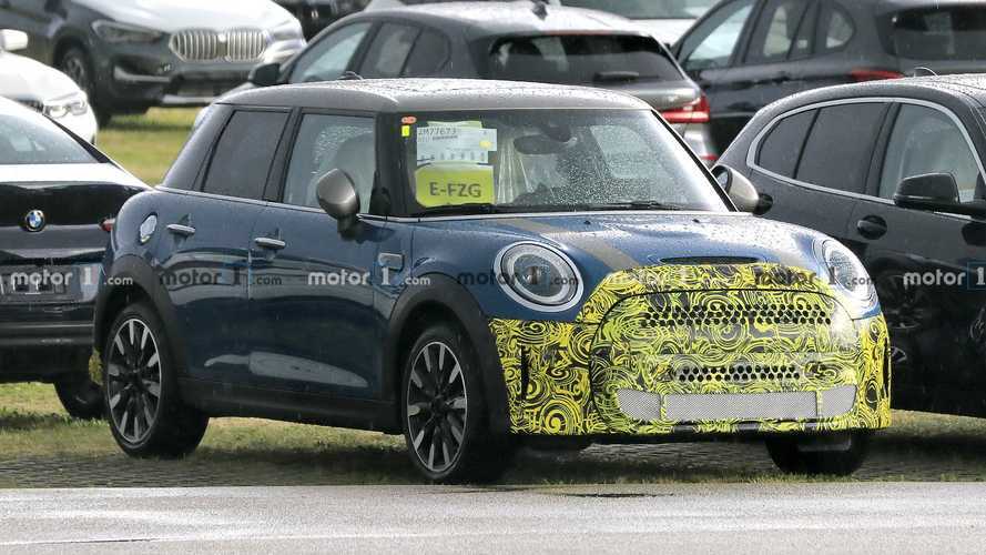 Beş Kapılı Mini Cooper SE Casus Fotoğraflar