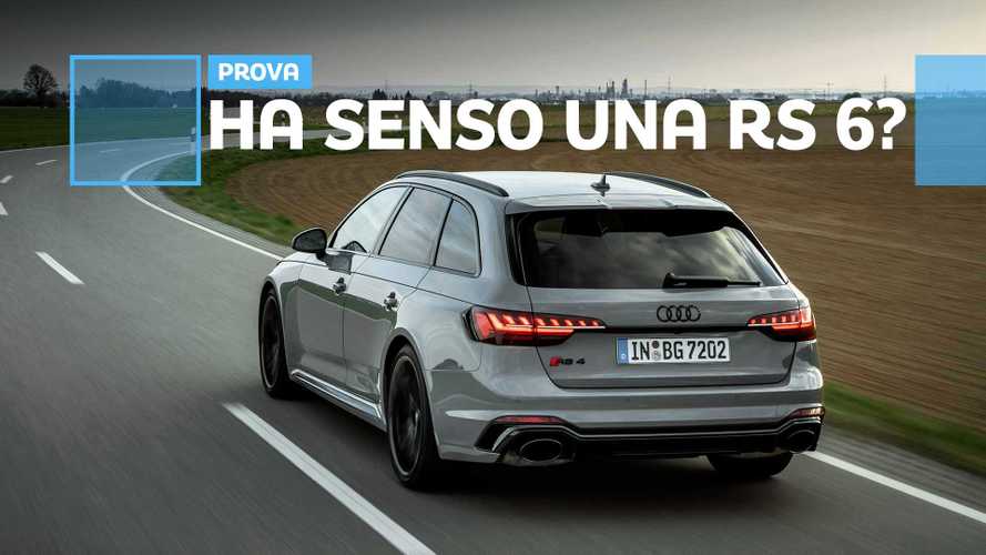 Audi RS 4 Avant, tra le curve con il restyling