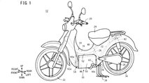 Honda Electric Super Cub Patent - Main View 2