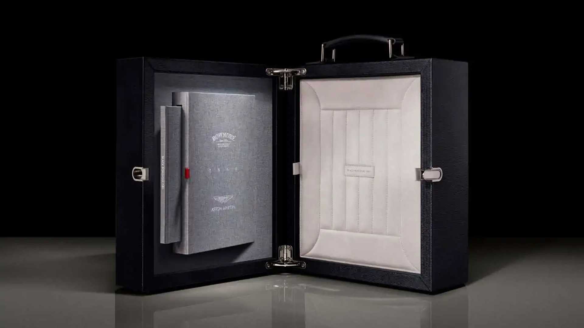 Black Bowmore Aston Martin - Custodia per whisky