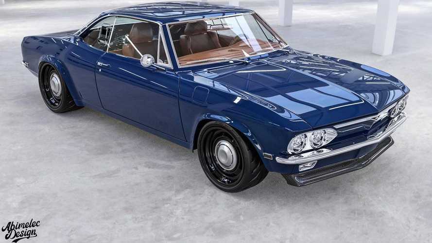 Amazing Mid-Engine Corvair V8 Rendering Needs To Become Reality