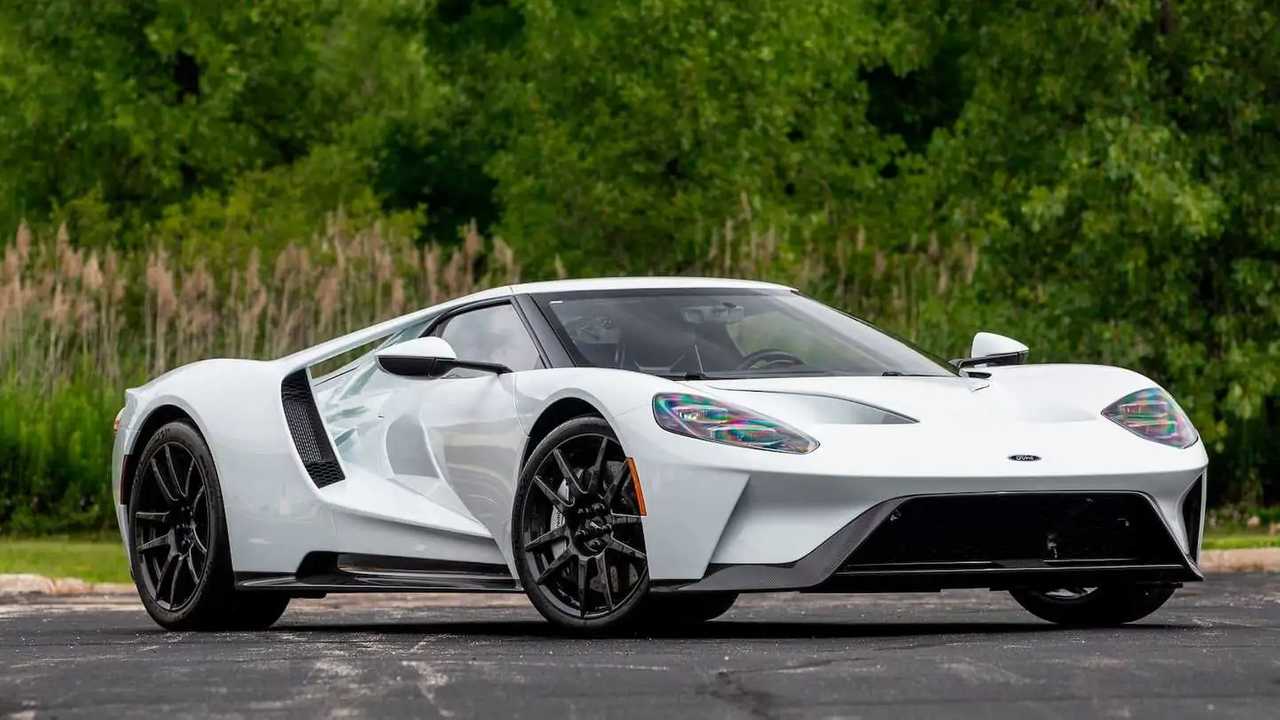 Ford GT 2018 : vue de la custode avant