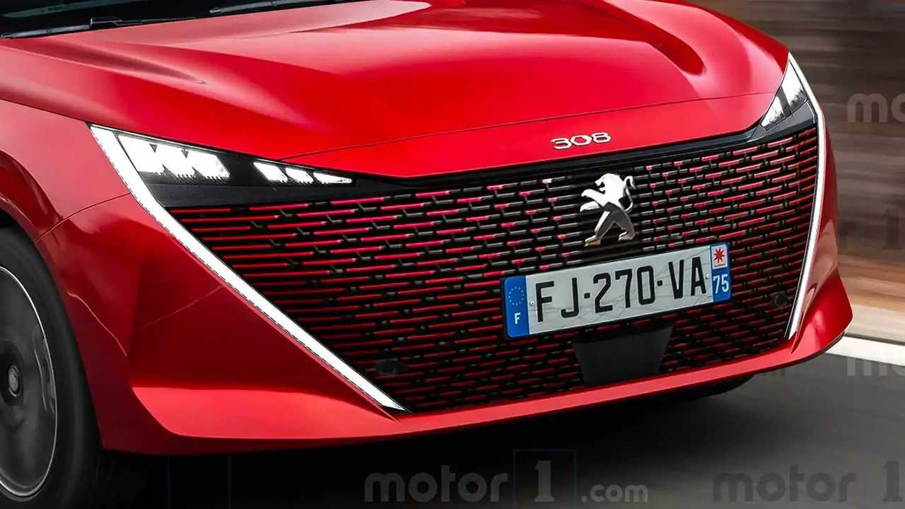 Peugeot 308 rendering