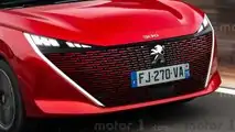 Peugeot 308 rendering