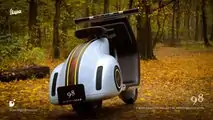 Vespa 98 Electric Concept by Mightyseed