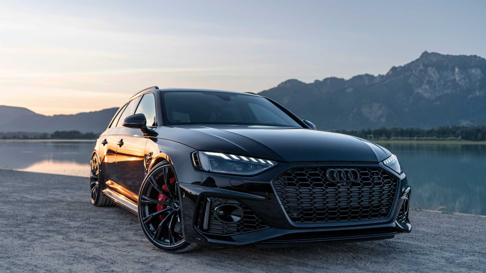 2020 Audi RS4 Avant Tuned By ABT Is Pure Evil With All Black Look 2020 Audi RS4 Avant Tuned By ABT Is Pure Evil With All Black Look