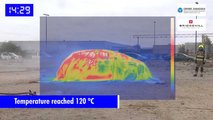 Bridgehill Creates Giant Fire Blanket That Cuts Battery Reignition In EV Blazes