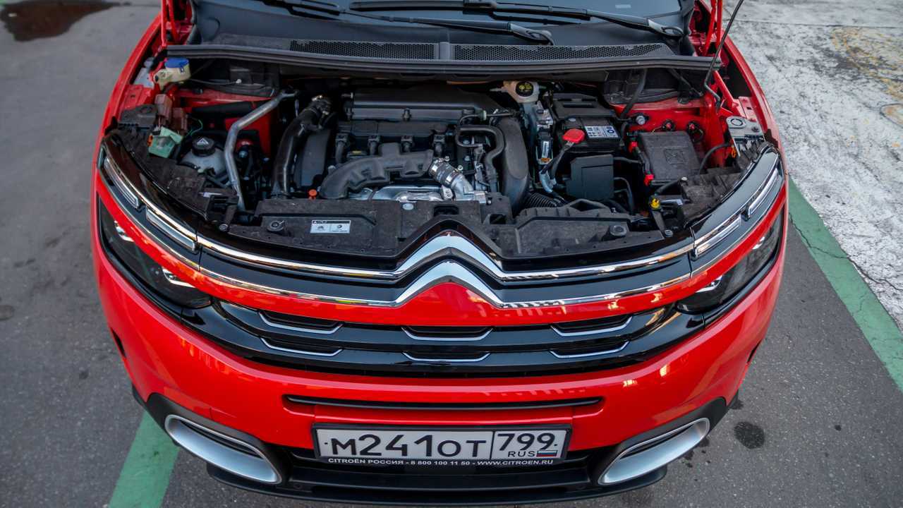 Citroen C5 Aircross test-drive in Moscow