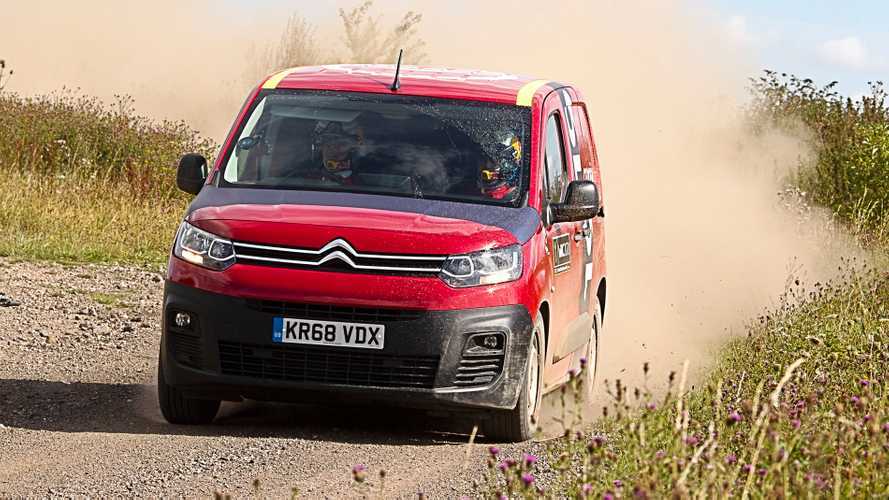 Vídeo: el Citroën Berlingo Van, desatado en un tramo de rally
